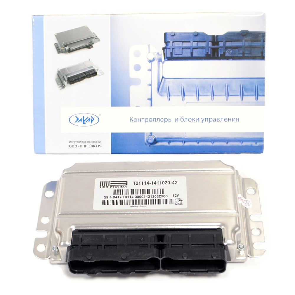 Блок управления двигателем (ЭБУ) ВАЗ 1118 Калина ЕВРО-3 (мозги) купить ...