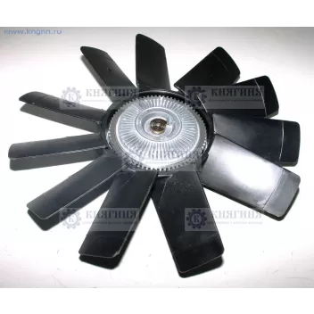 Вентилятор охлаждения Валдай Cummins ISF 3.8 (ГАЗ-33106) с муфтой вязкостной в сборе 20005216