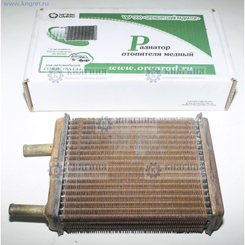 Радиатор отопителя (печки) ГАЗель медн. 2-ряд. d=16 ОТ 3302-8101000