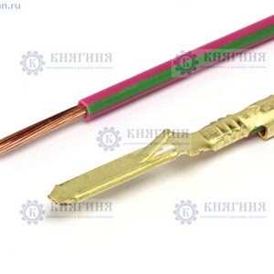 Контакт штыревой серия 2.8 с фиксацией