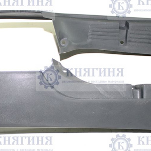 Накладка порога 3302 (пластм) к-т 2 шт. графит (Профит-НН)
