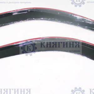 Дефлектор окна ГАЗ-3302 Voron Glass (к-т 2 шт) накладной неломающийся ...