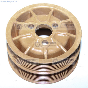 ШКИВ ВОДЯНОГО НАСОСА (ВЕНТИЛЯТОРА) ЗМЗ-514, 40904 (Е-3, с кондиц.) (METALPART)