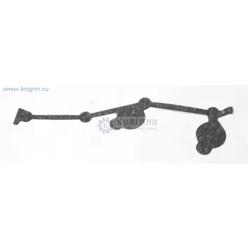 Прокладка крышки ГРМ цепи 406 левая (паронит) 406-1002067