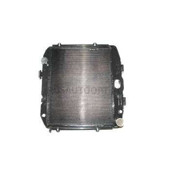 Радиатор охлаждения УАЗ 3160 медный 3-рядный с отверстием под датчик ШААЗ 3160-1301010-10