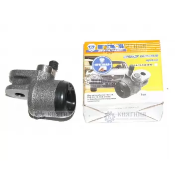 Цилиндр тормозной рабочий Волга передний левый (в упаковке ГАЗ) 24-10-3501041