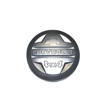 Чехол запасного колеса Шевроле Нива (с эмблемой)(неокрашенный) AZARD ЗАП00019