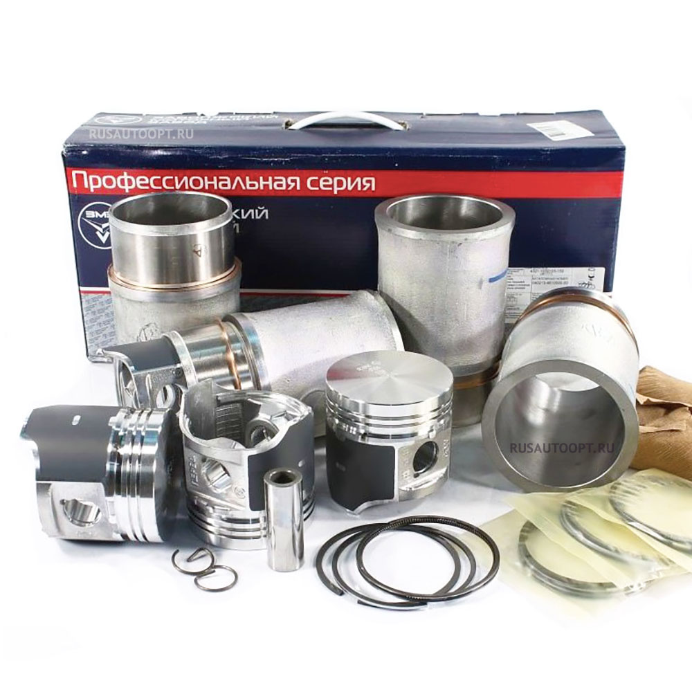 Поршневая ЗМЗ-402 (в сборе гильзами с кольцами, ПОН) Мотордеталь г ...